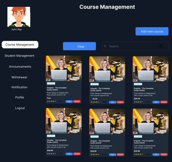 EduLoom Learning Management System